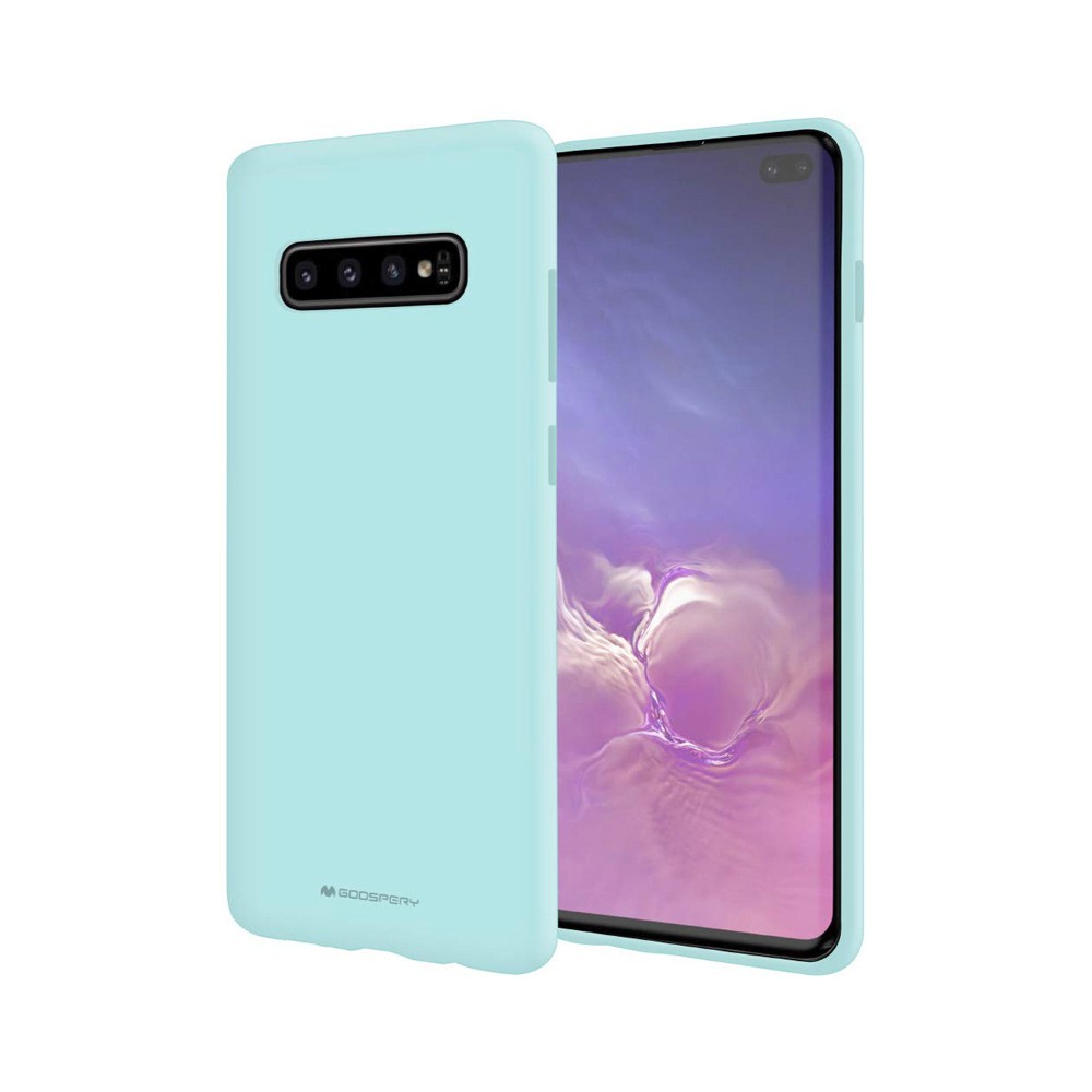 Samsung Galaxy S10 Plus Soft Silicone Case Mint JJsPhones